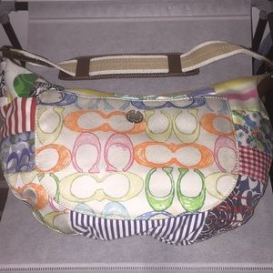 Colorful Coach Purse